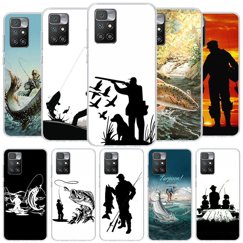 Hunting Quotes - Hunting Fishing Man Cover Phone Case