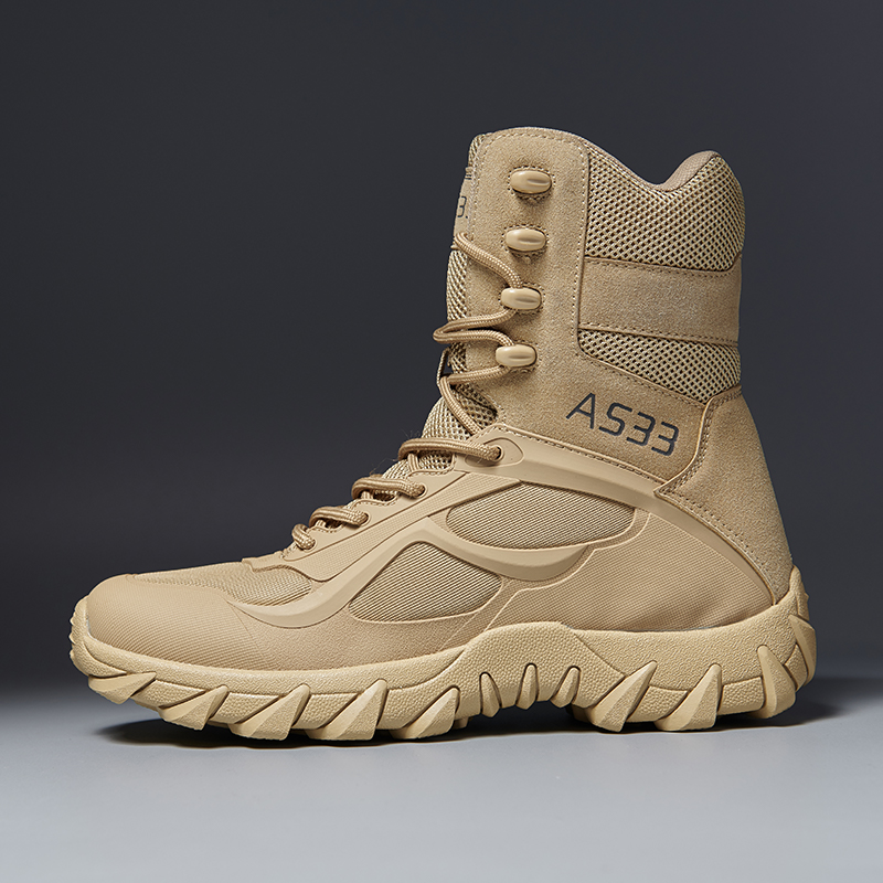 Hunting Outdoor Brand - Men Tactical Boot Safety Anti-Slip Military
