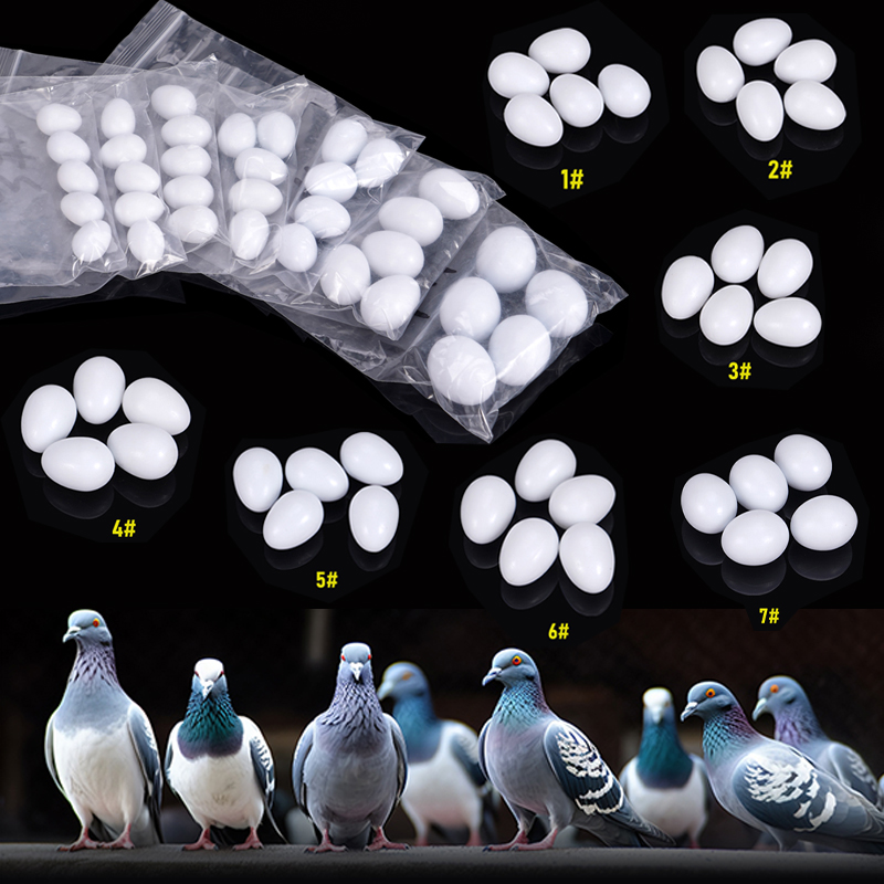 Hunting Quail - 10/20Pcs Plastic Lifelike Simulation Bird Eggs