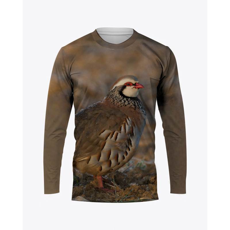 Hunting Quail - Camouflage Hunting Animals T-Shirts Quail 3D