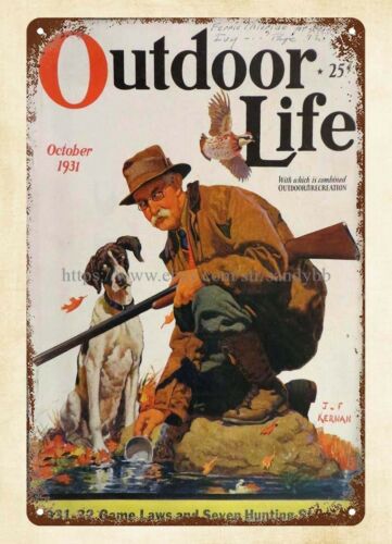 Hunting Quail - house interior 1931 OUTDOOR LIFE magazine