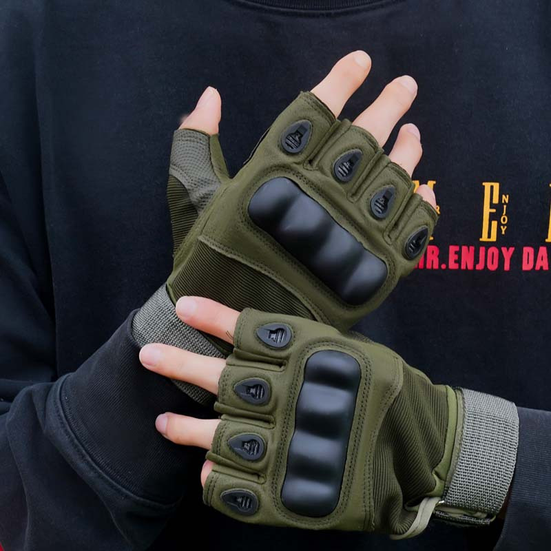 Outdoor Tactical Gloves Half F - đánh giá và giá Outdoor Hunting Gloves