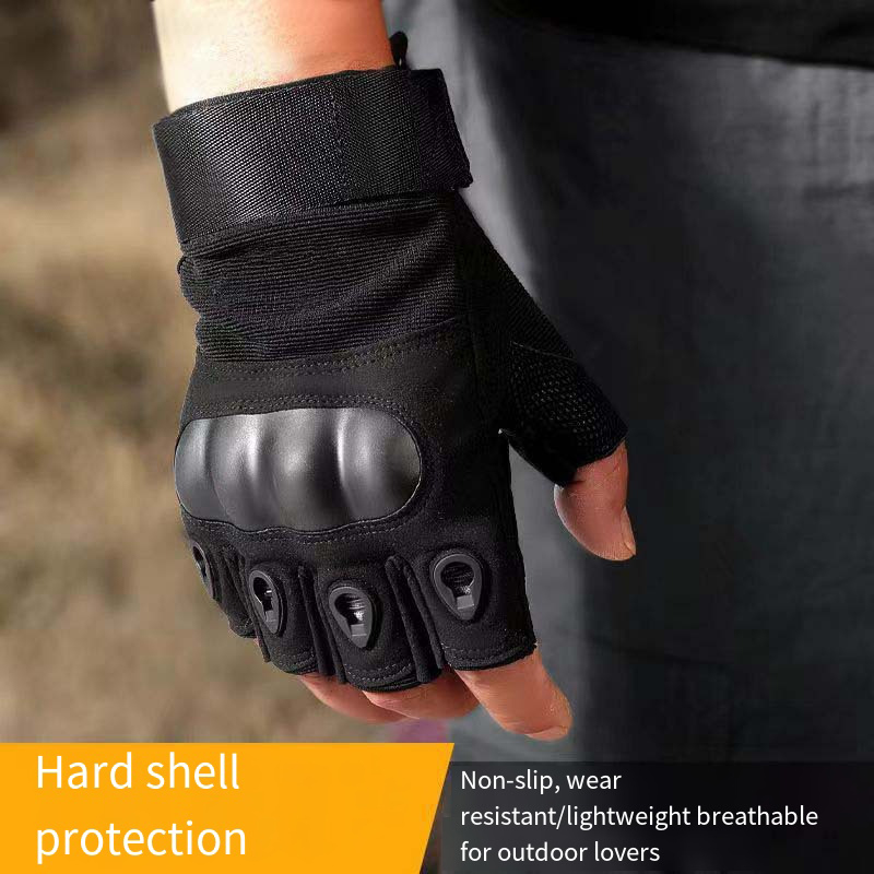 Outdoor Tactical Gloves Half F - đánh giá và giá Outdoor Hunting Gloves