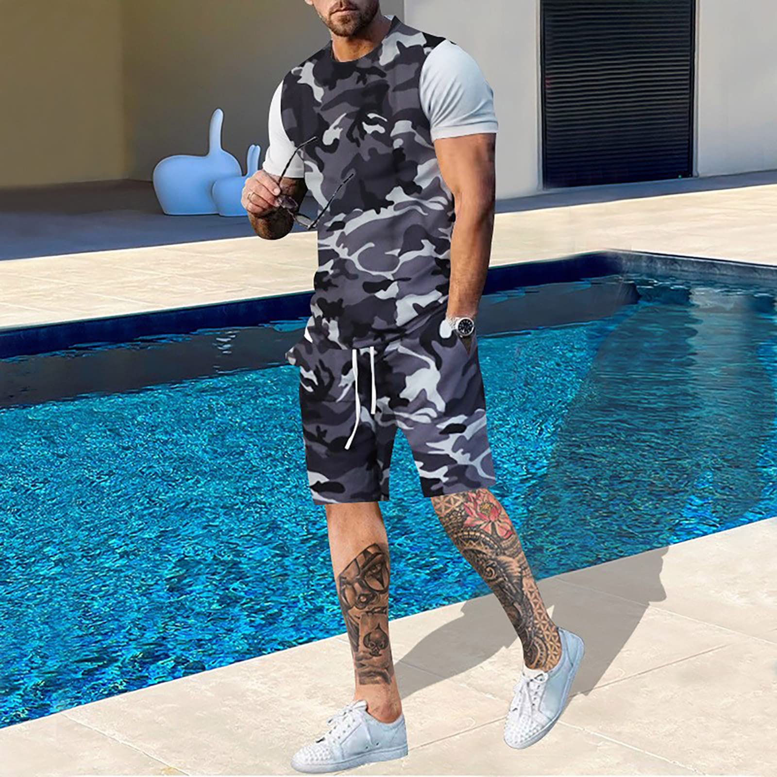 Summer Men Camouflage T shirt  - đánh giá và giá Outdoor Hunting Outfit