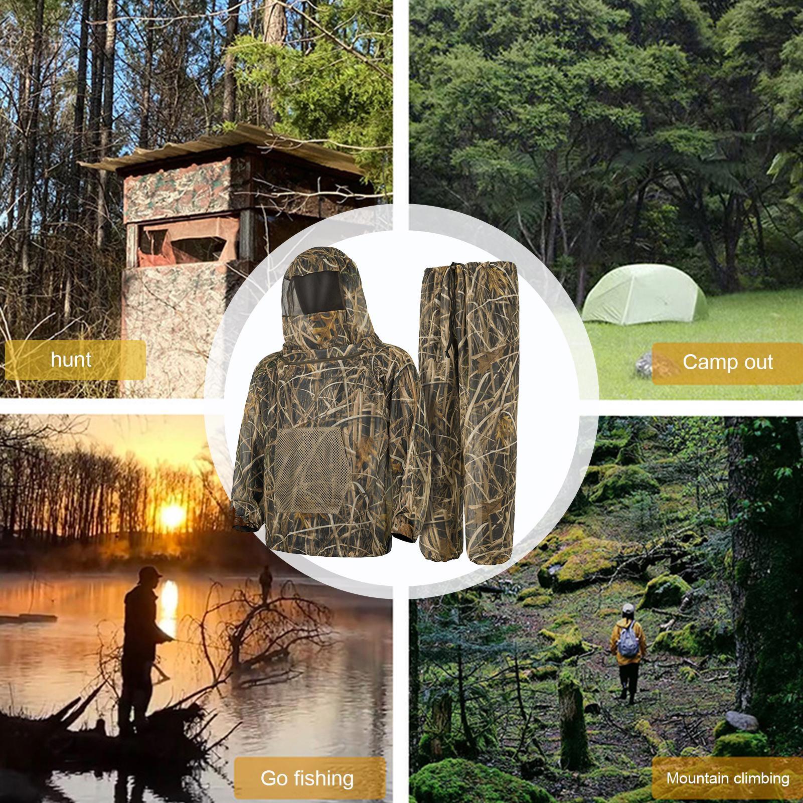 Men Hunting Suit Fly Proof Mes - đánh giá và giá Outdoor Hunting Outfit
