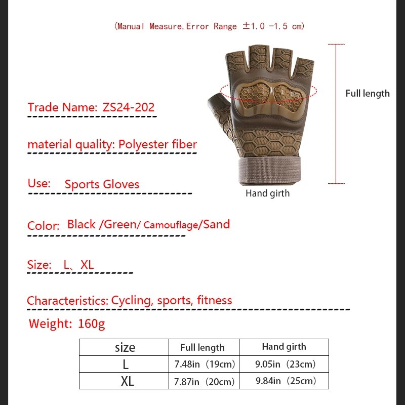 Outdoor Tactical Gloves Sport  - đánh giá và giá Outdoor Hunting Names
