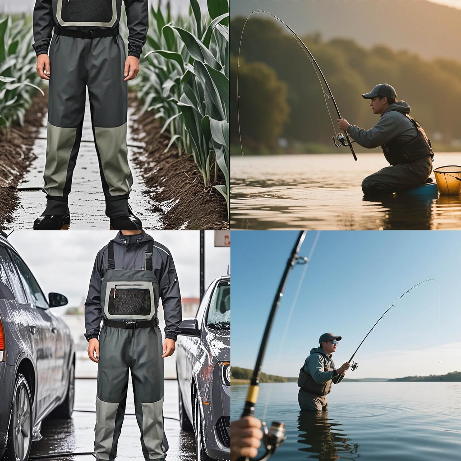 Fishing Waders for Men, Waterp - đánh giá và giá Fishing Waders Breathable