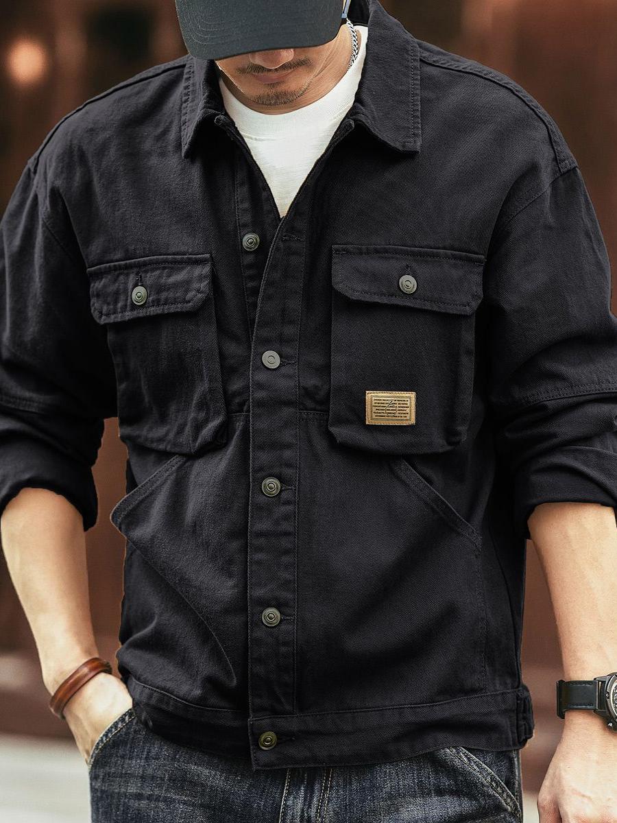 Retro American Denim Jacket Me - đánh giá và giá Outdoor Hunting Outfit