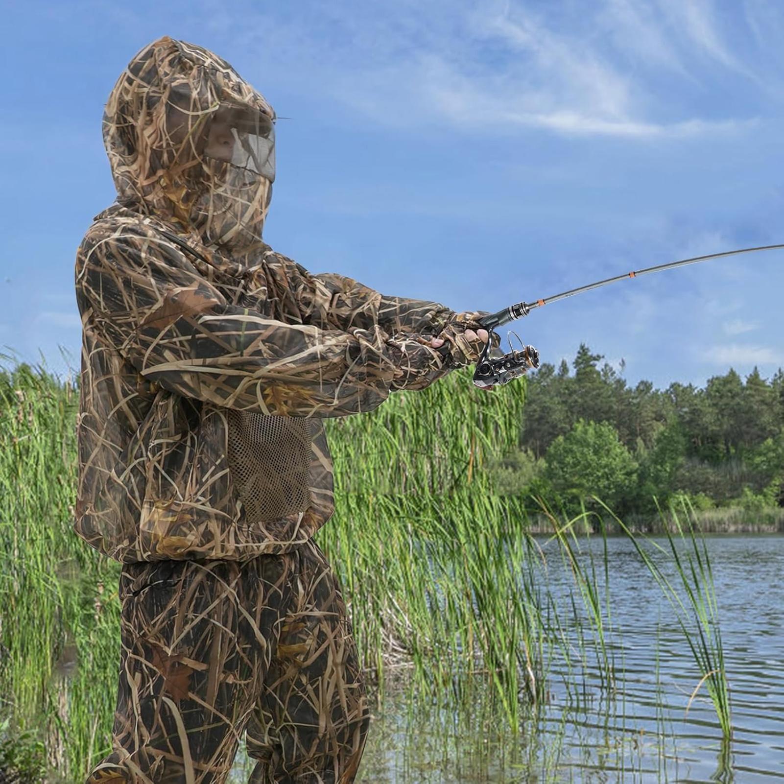 Hunting Suit Fly Proof Mesh Ou - đánh giá và giá Outdoor Hunting Outfit