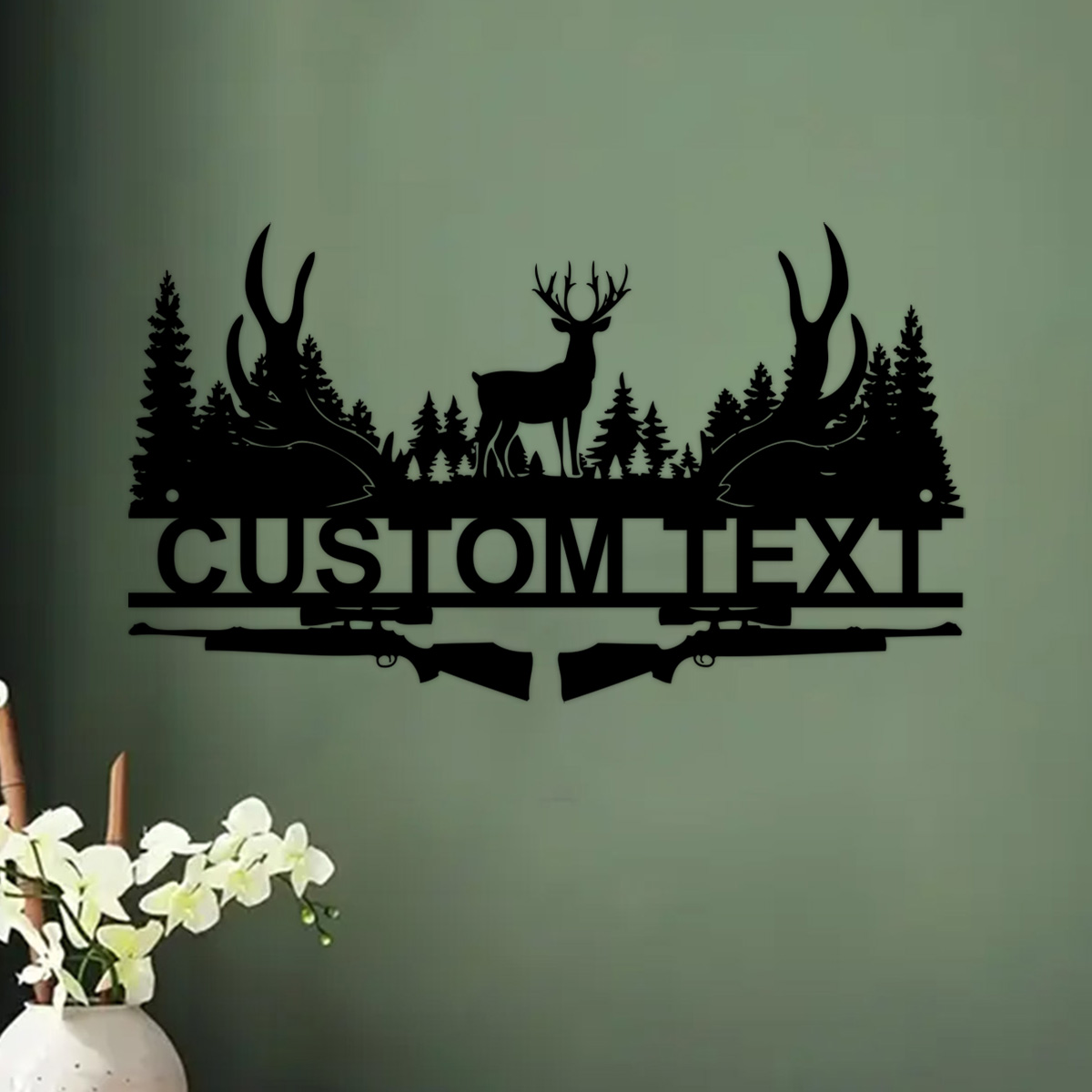 Custom Deer Cabin Metal Sign,  - đánh giá và giá Outdoor Hunting Names