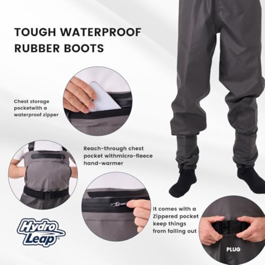Fishing chest wader with stock - đánh giá và giá Fishing Waders Breathable