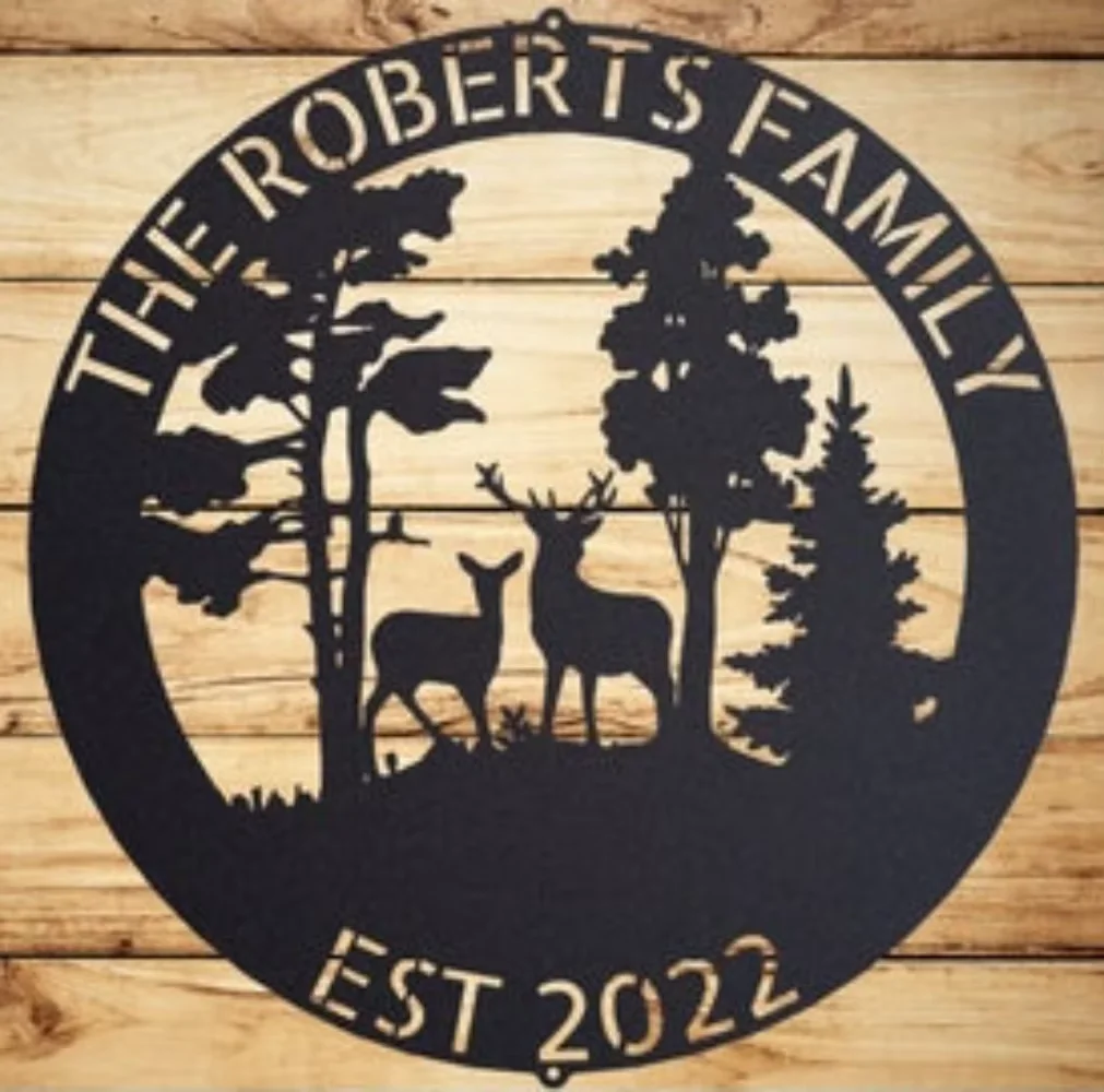 Personalized Deer Metal Cabin  - đánh giá và giá Outdoor Hunting Names