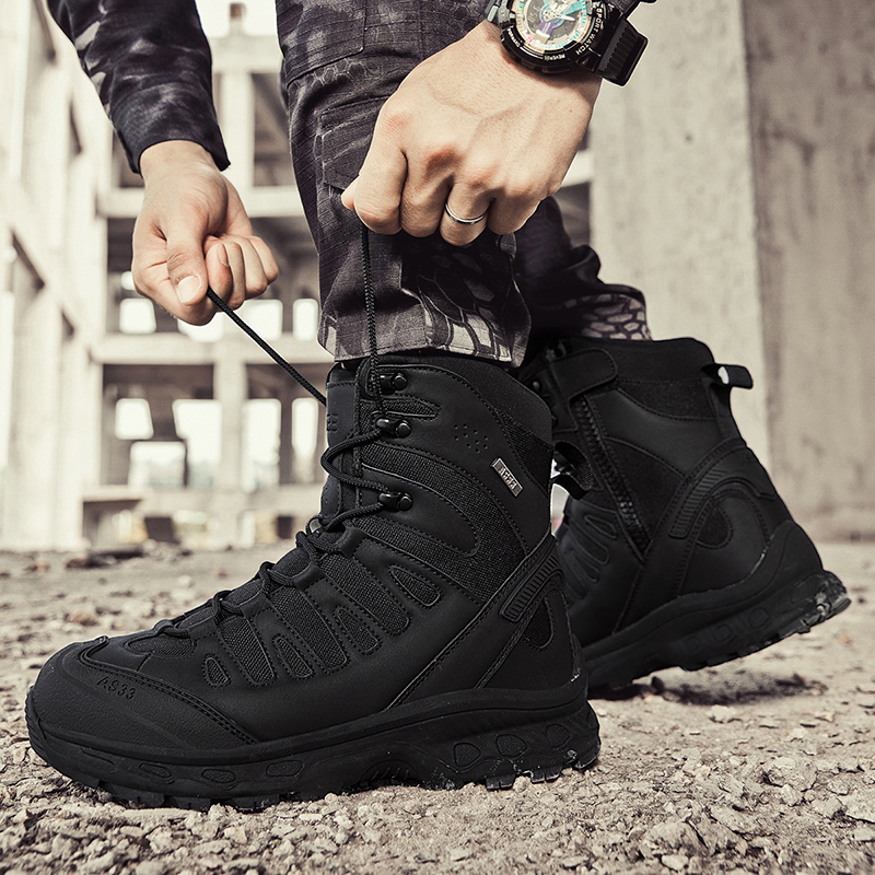 New Men Tactical Boots Militar - đánh giá và giá Hunting Outdoor Brand