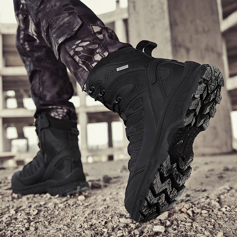 New Men Tactical Boots Militar - đánh giá và giá Hunting Outdoor Brand