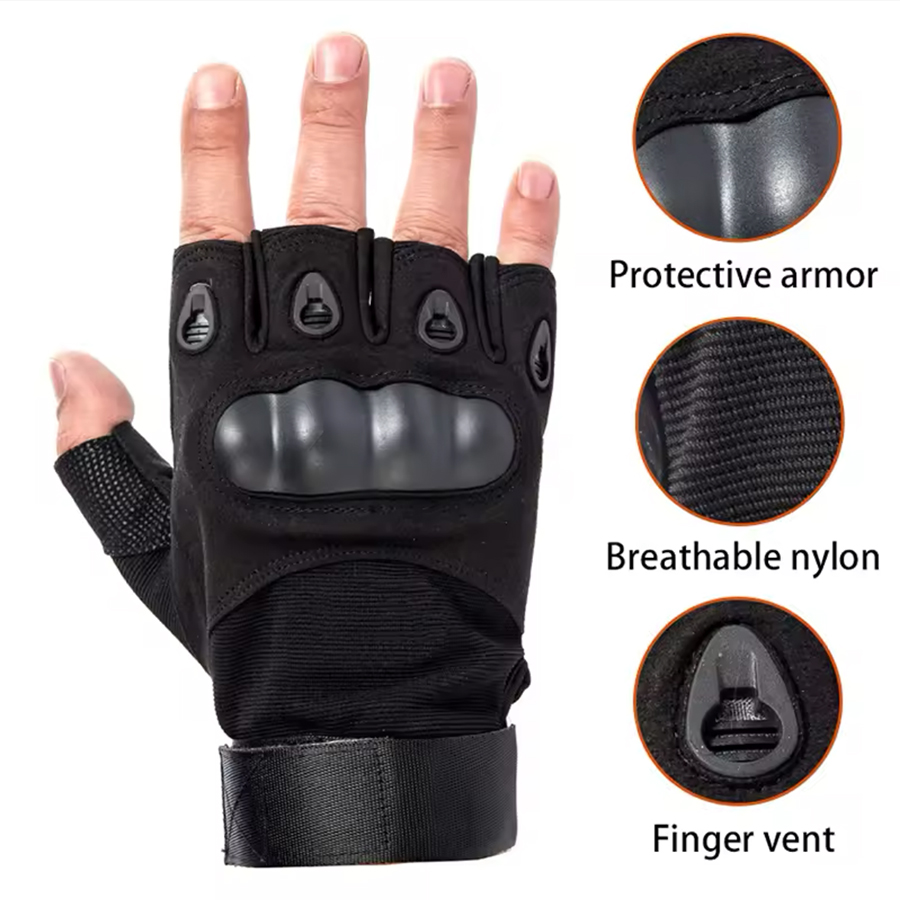 Half Finger Tactical Gloves Ou - đánh giá và giá Outdoor Hunting Names