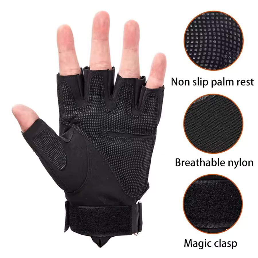Half Finger Tactical Gloves Ou - đánh giá và giá Outdoor Hunting Names