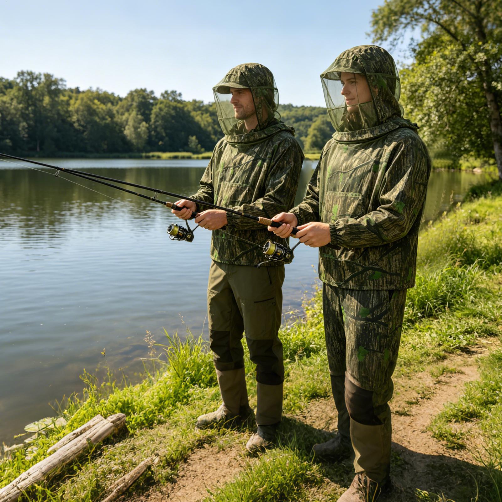 Hunting Clothes Fly Proof Mesh - đánh giá và giá Outdoor Hunting Outfit