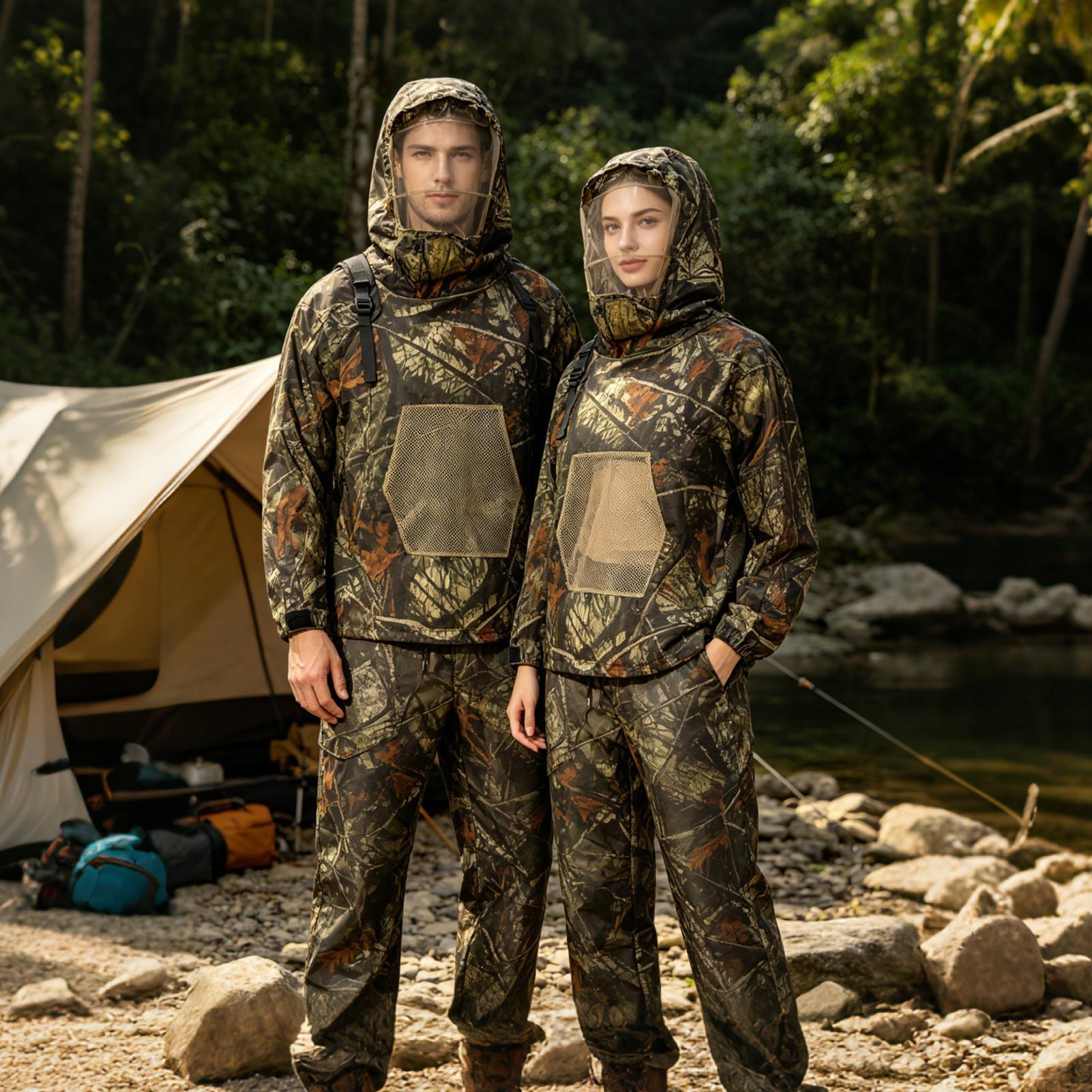 Hunting Clothes Fly Proof Mesh - đánh giá và giá Outdoor Hunting Outfit