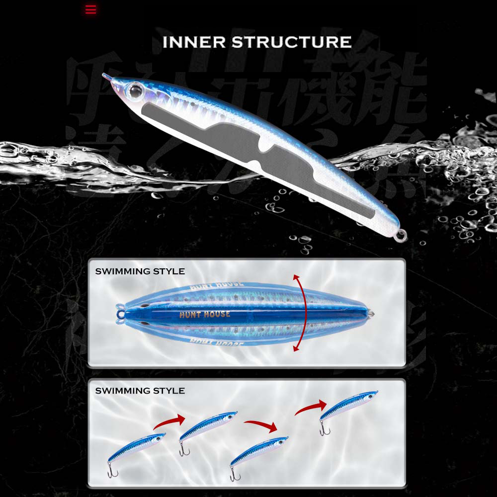 Hunthouse Sinking Pencil Fishi - đánh giá và giá Hunting Quotes