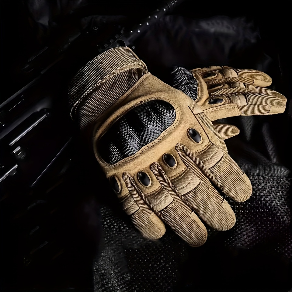 New Men's Full Finger Tactical - đánh giá và giá Outdoor Hunting Gloves