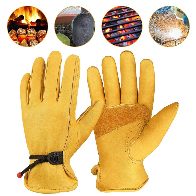 Cowhide Leather Gloves Breatha - đánh giá và giá Outdoor Hunting Gloves