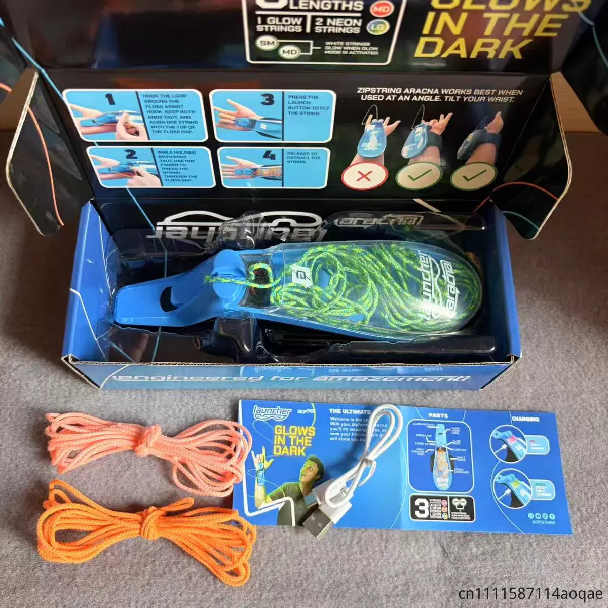 Hot Luminous Rope Launcher Cre - đánh giá và giá Outdoor Hunting Toys