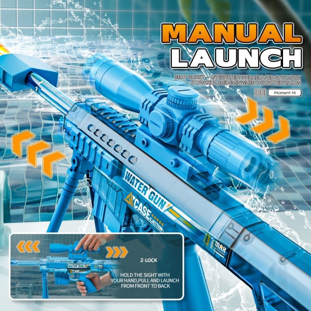 Electric Automatic Sniper Wate - đánh giá và giá Outdoor Hunting Toys