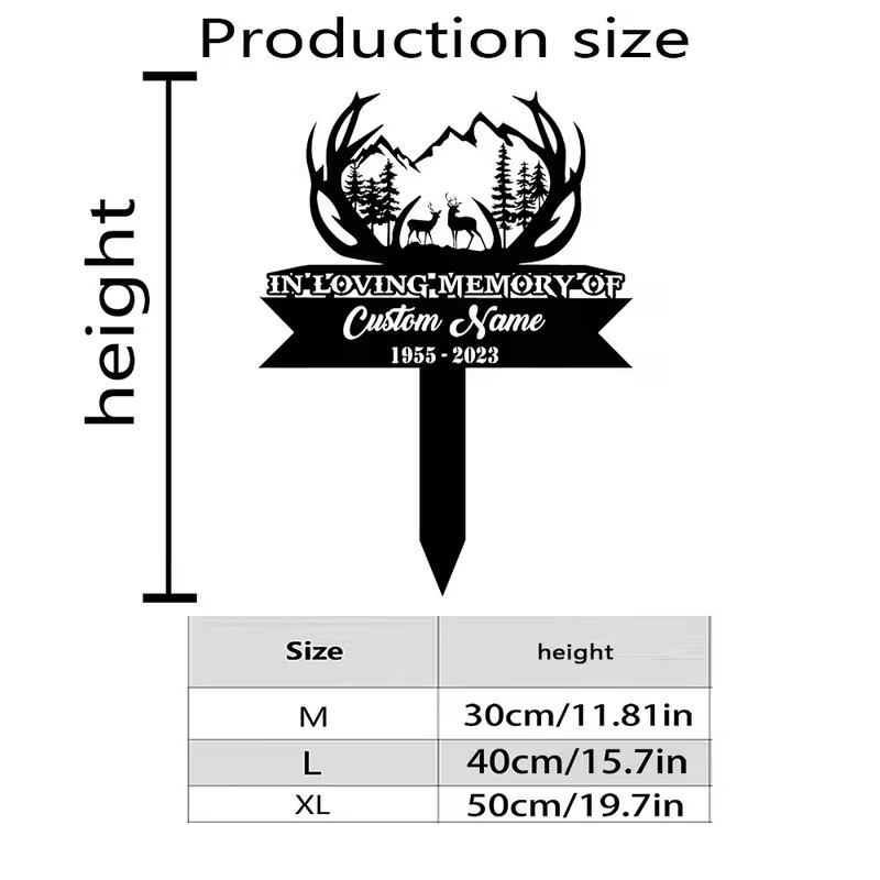 Custom Deer Hunting Memorial S - đánh giá và giá Outdoor Hunting Names